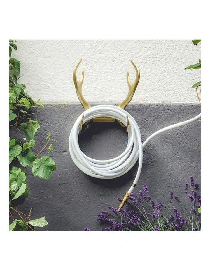 Coloured PVC Watering Hose 20m in White Snake image 2