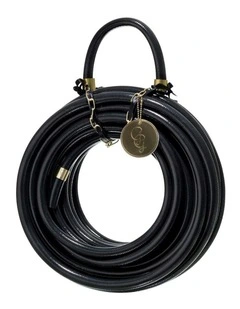 Coloured PVC Watering Hose 20m in Black Swan