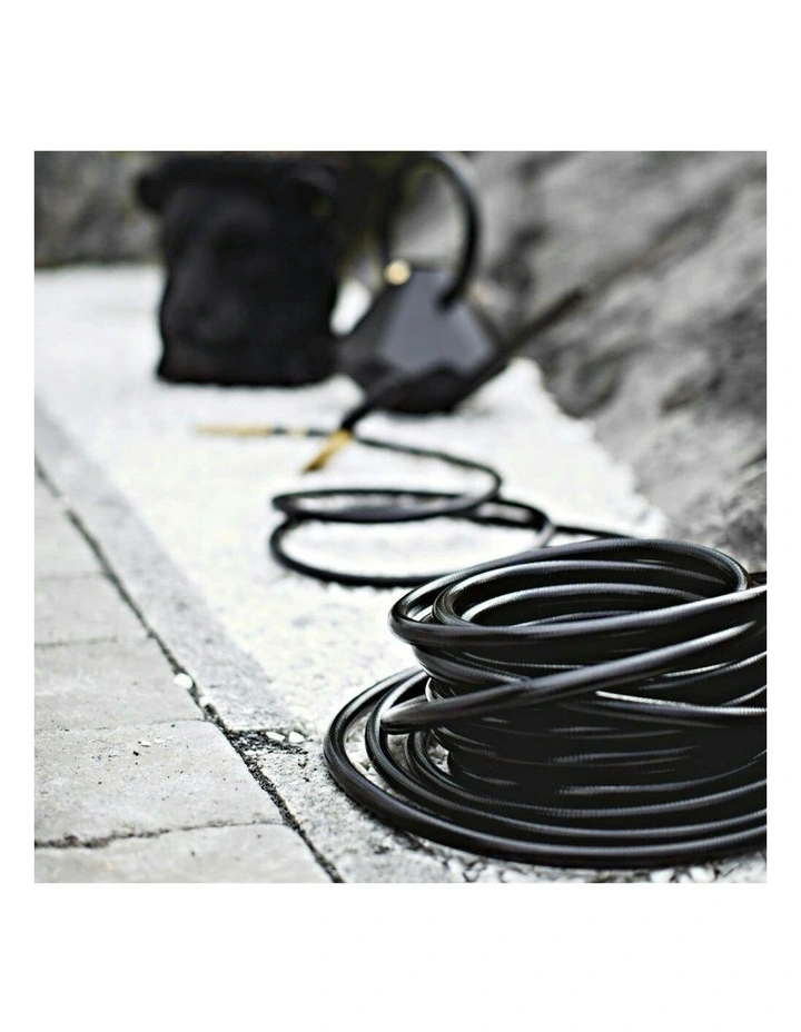 Coloured PVC Watering Hose 20m in Black Swan image 2
