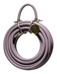Coloured PVC Watering Hose Outdoor Flexible Pipe 20m in Purple Rain