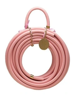 Coloured PVC Watering Hose 20m in Rusty Rose