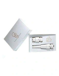 Plastic Hose Nozzles Set For 1/2in Waterhoses in White Snake