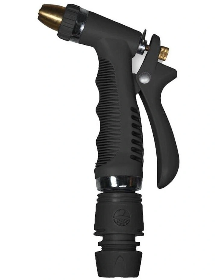 Spray Gun For 1/2in Water Hoses in Black Swan image 1