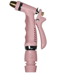 Spray Gun For 1/2in Water Hoses in Rusty Rose