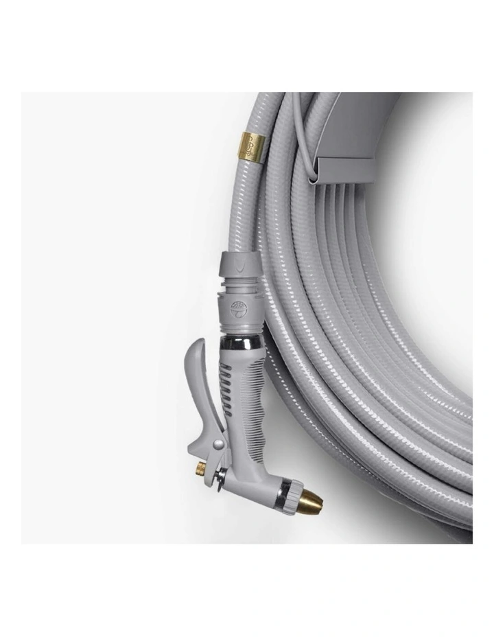Spray Gun For 1/2in Water Hose Graceful in Rock Grey image 2