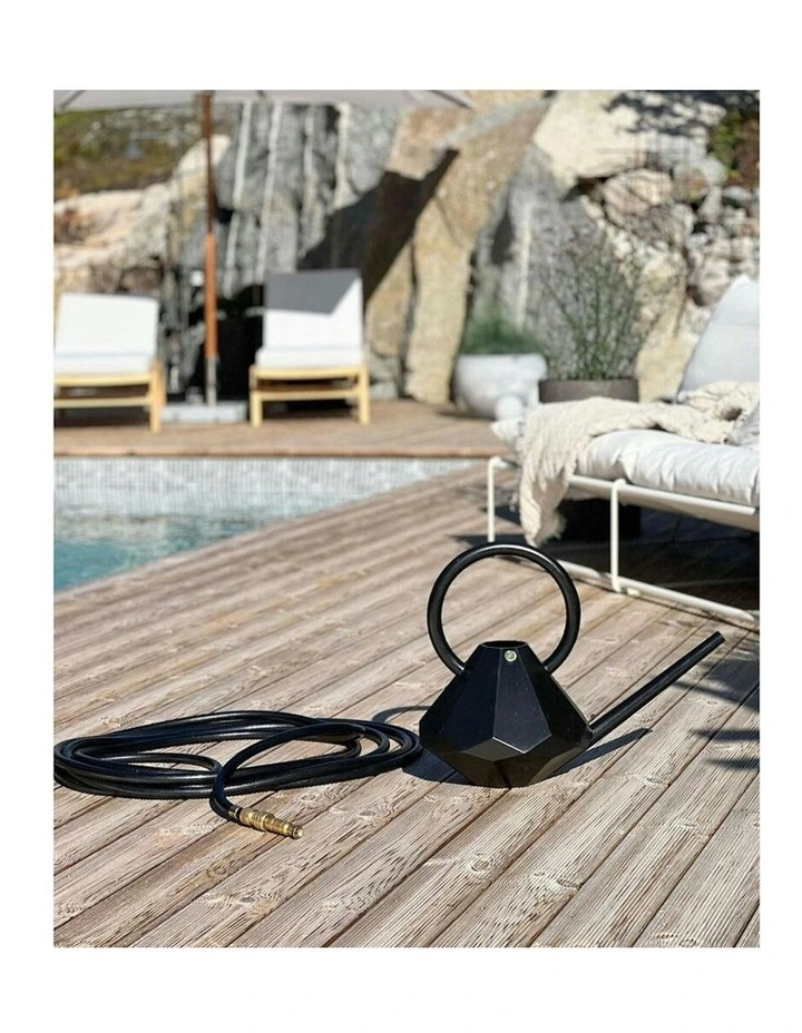 Plastic Watering Can Long Spout Pot 4L in Onyx image 3