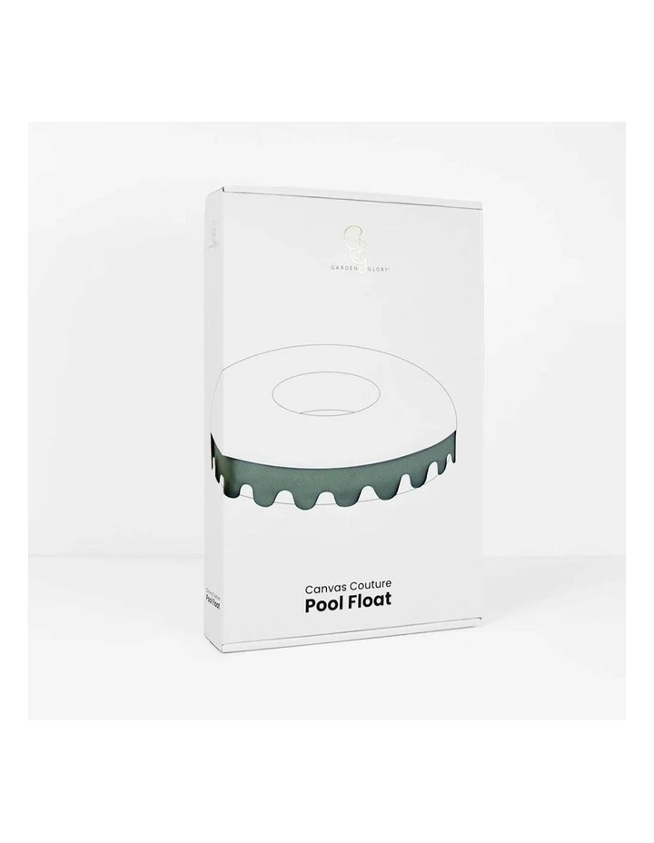 Cotton Couture Canvas Pool Float 110cm in Eucalyptus image 4