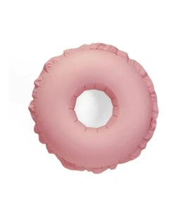 Garden Glory Cotton Couture Canvas Pool Float Ring Raft Round 110cm in Pink