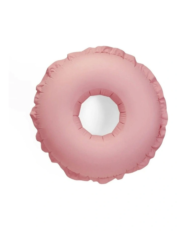 Garden Glory Cotton Couture Canvas Pool Float Ring Raft Round 110cm in Pink image 1