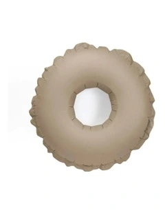 Garden Glory Cotton Couture Canvas Pool Float Ring Raft Round 110cm in Beige