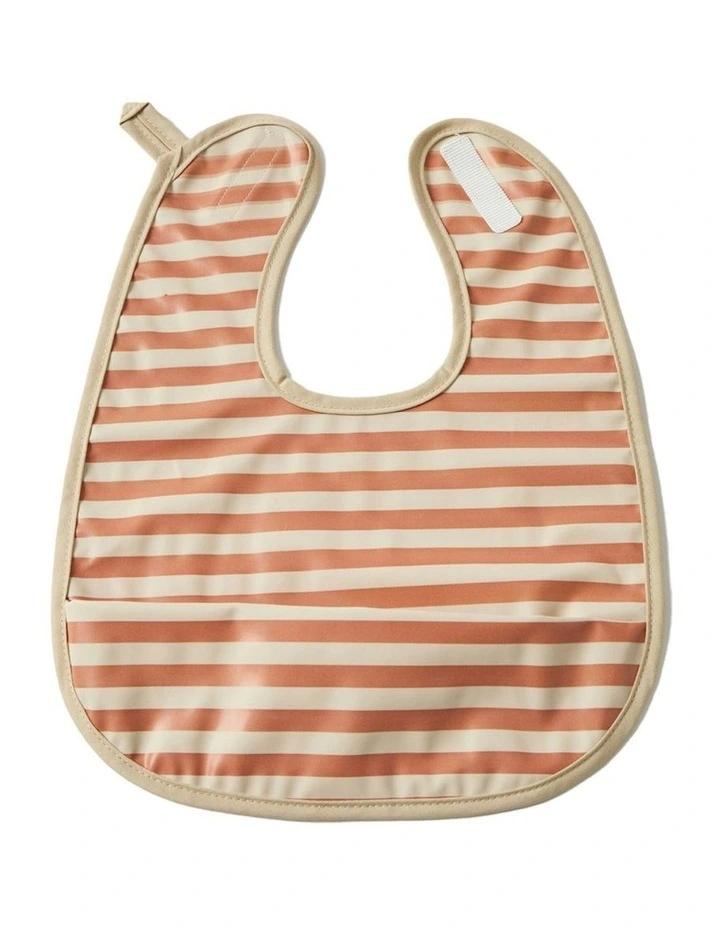 Polyester Stripe Traditional Bib in Multi image 1
