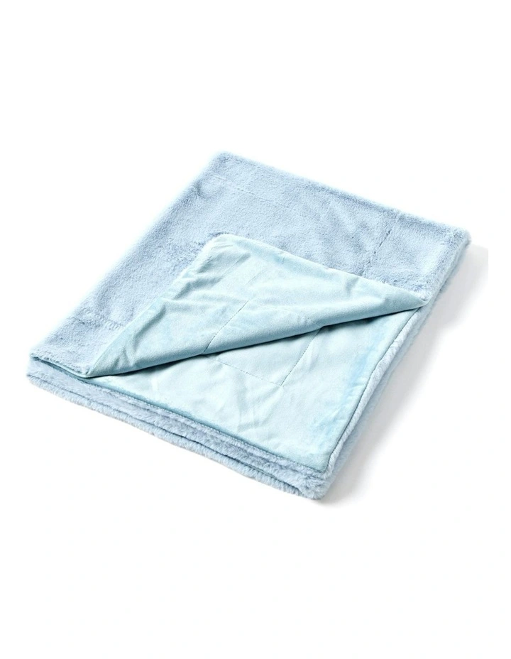 Inka Faux Fur Baby Blanket image 1