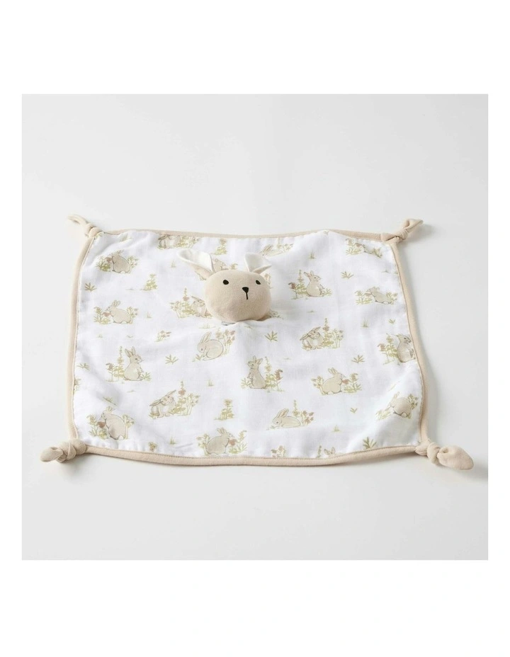 Some Bunny Loves You Comforter Cotton 30x30cm in Multi image 2