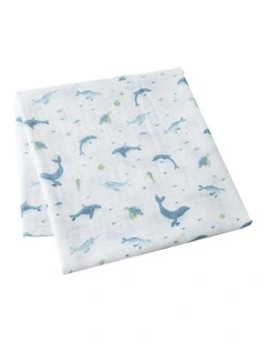 Ocean Buddies Newborn Infant Comforter in Blue