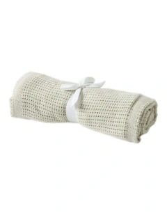 Cotton Cellular Blankets 70x90cm (0Years+) in Beige