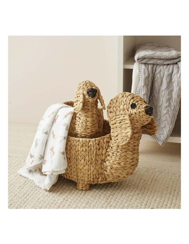 Puppy Play Lightweight Muslin Wrap 120x120cm (0years +) in White image 4