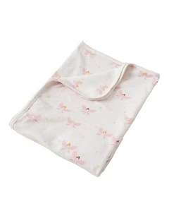 Fairy Dust Jersey Wrap in White