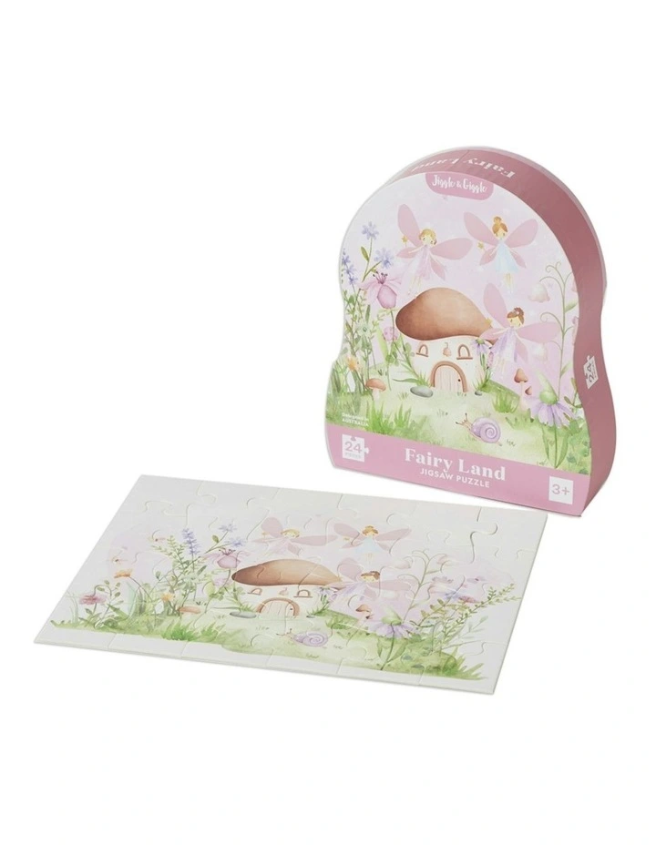 Fairy Land Jigsaw Puzzle Play Educational Toy (3years+) 24 Pieces image 1