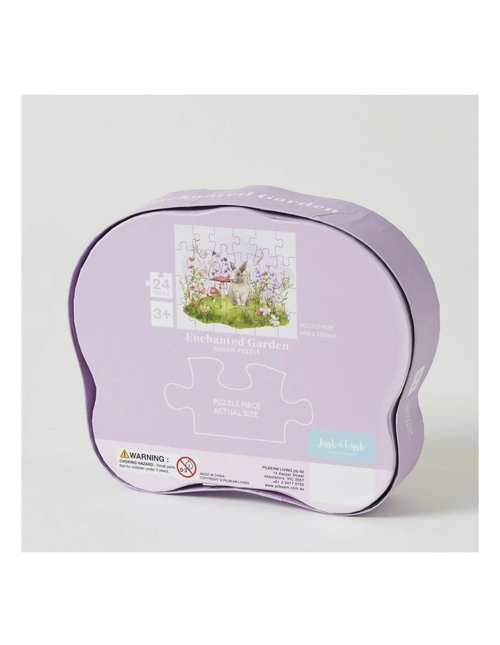 Enchanted Garden Jigsaw Puzzle Educational Toy 4 Pieces image 3