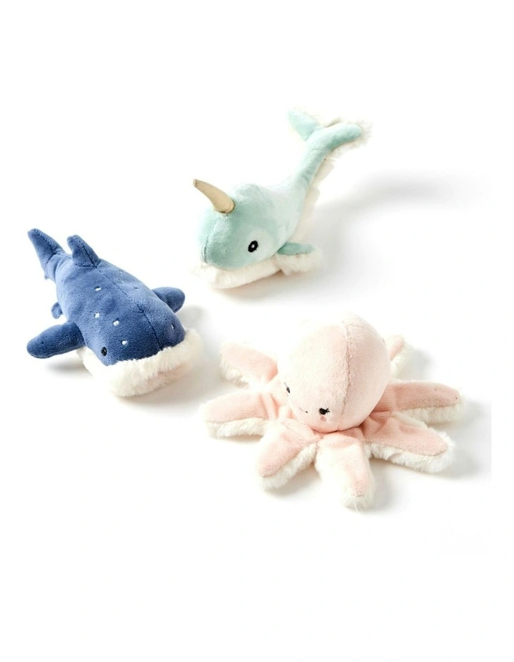Polyester Aurora Rattles Sensory Plush Toy image 1