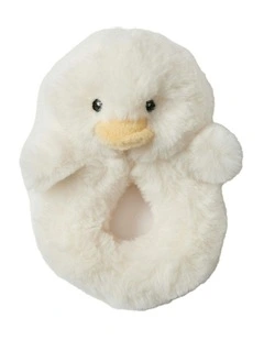 Daisy Duck Rattle Baby/Infant Toy Small Cream 0m 