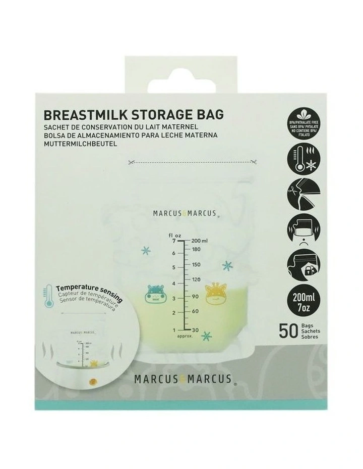 Breastmilk Storage Bag in Clear image 1