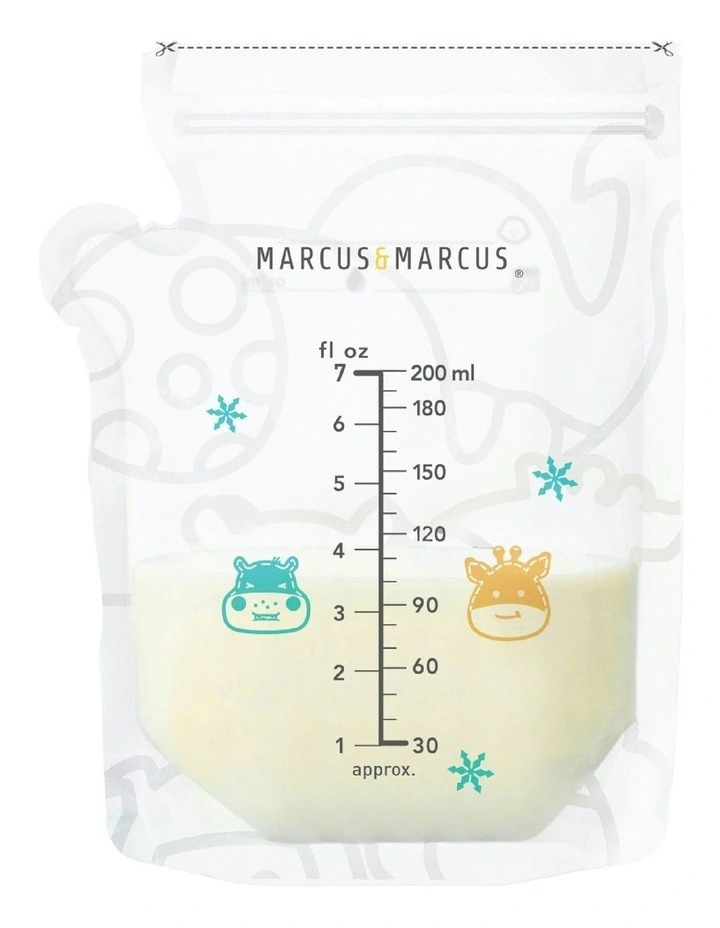 Breastmilk Storage Bag in Clear image 2