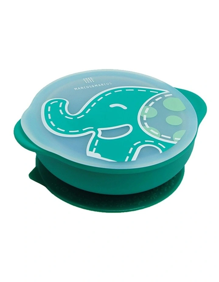 Suction Bowl 450ml in Green image 1