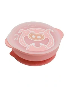 Lucas Hippo Self Feeding Suction 450ml in Pink