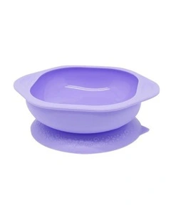 Suction Cup Eating Bowl in Lilac