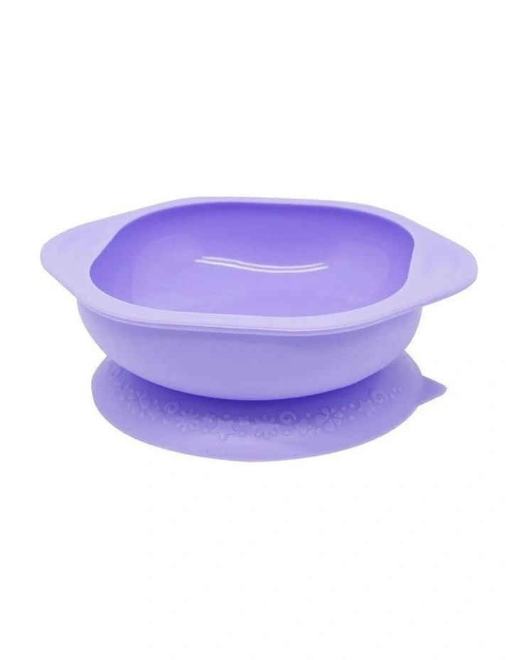 Suction Cup Eating Bowl in Lilac image 1