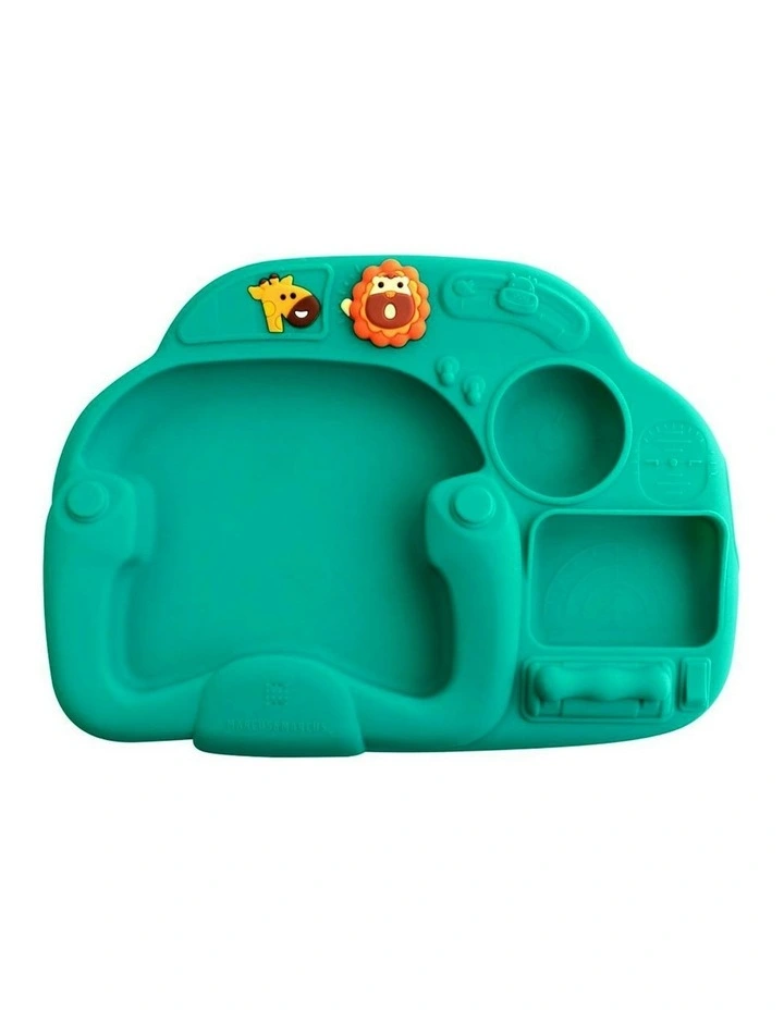 Little Pilot Creative Suction Plate in Green image 1