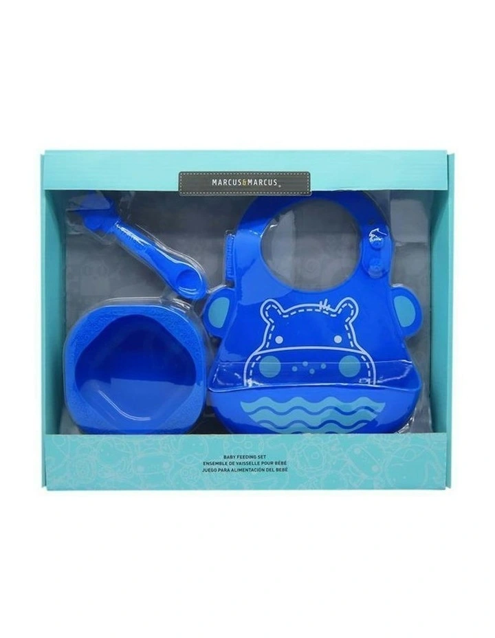 Lucas Hippo Cutlery Set in Blue image 2