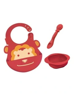 Cutlery Set 3 Piece in Red