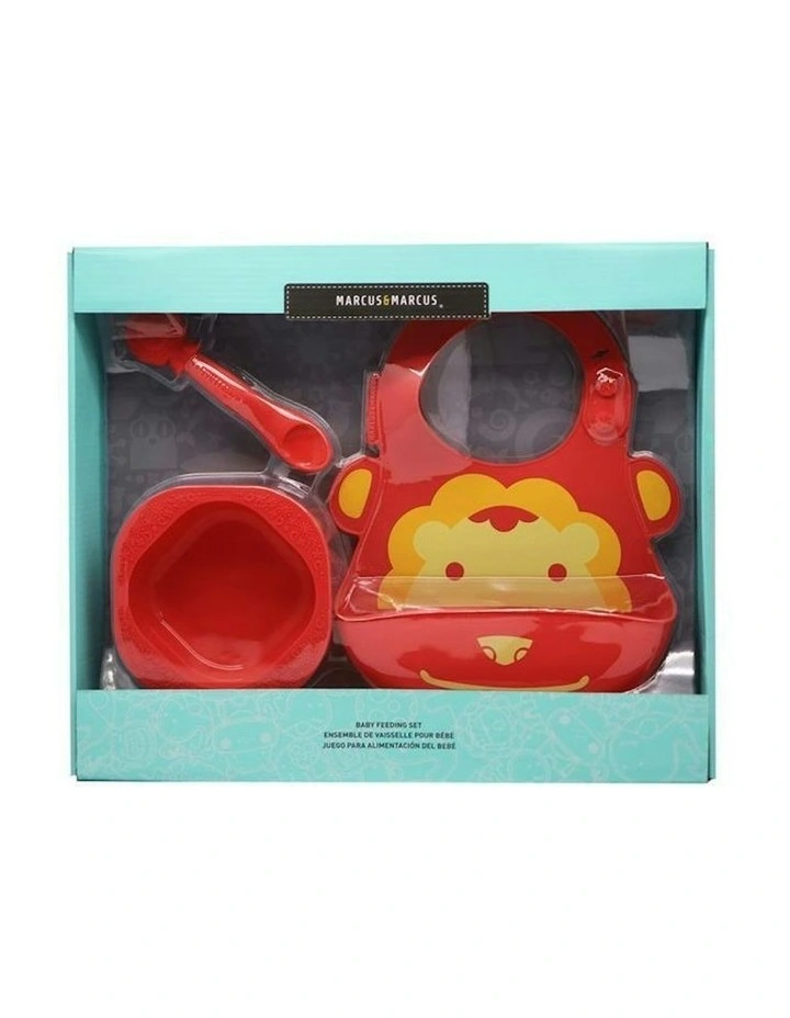 Cutlery Set 3 Piece in Red image 2