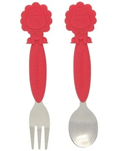 Spoon & Fork Set 3m in Red Lion