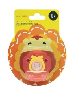 Lion 5.5cm Silicone Pacifier in Red