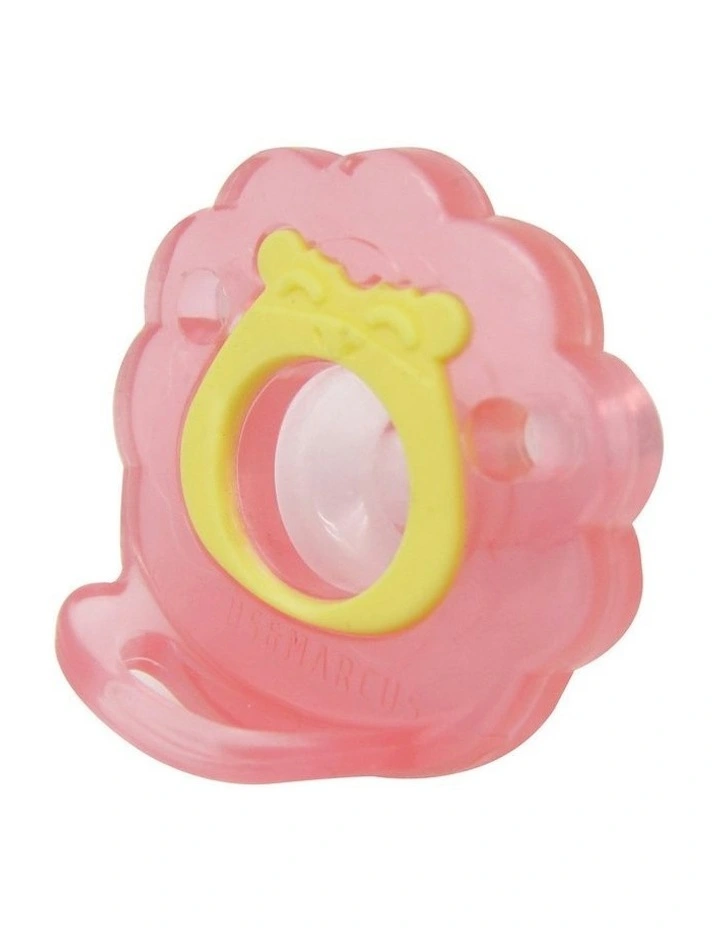Lion 5.5cm Silicone Pacifier in Red image 2