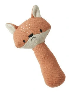 Jasper Fox Infant Plush Interactive Rattling Toy 15cm (0  Years)