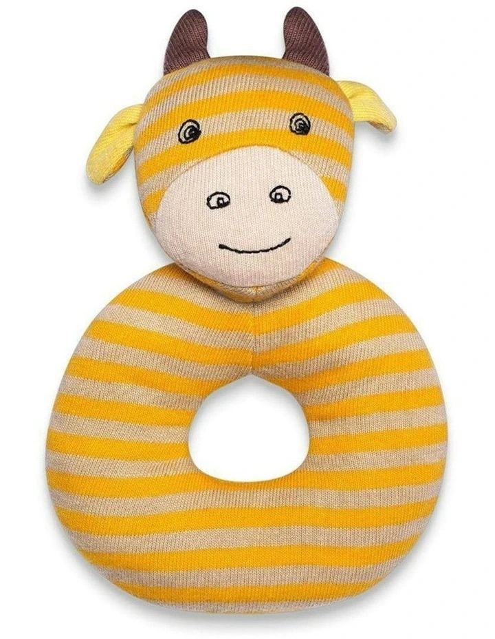 Cotton Teething Rattle George Giraffe 0m 13cm image 1