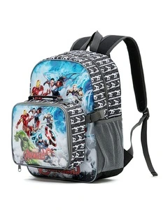 Avengers Travel Backpack With Detatchable Cooler in Multi