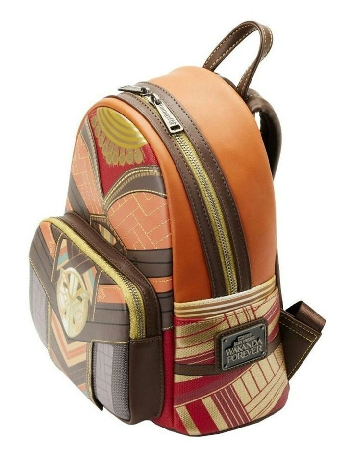 Wakanda Forever Okoye Costume Mini Backpack in Multi image 3