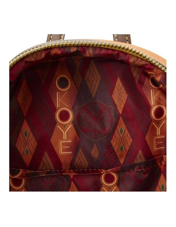Wakanda Forever Okoye Costume Mini Backpack in Multi image 5
