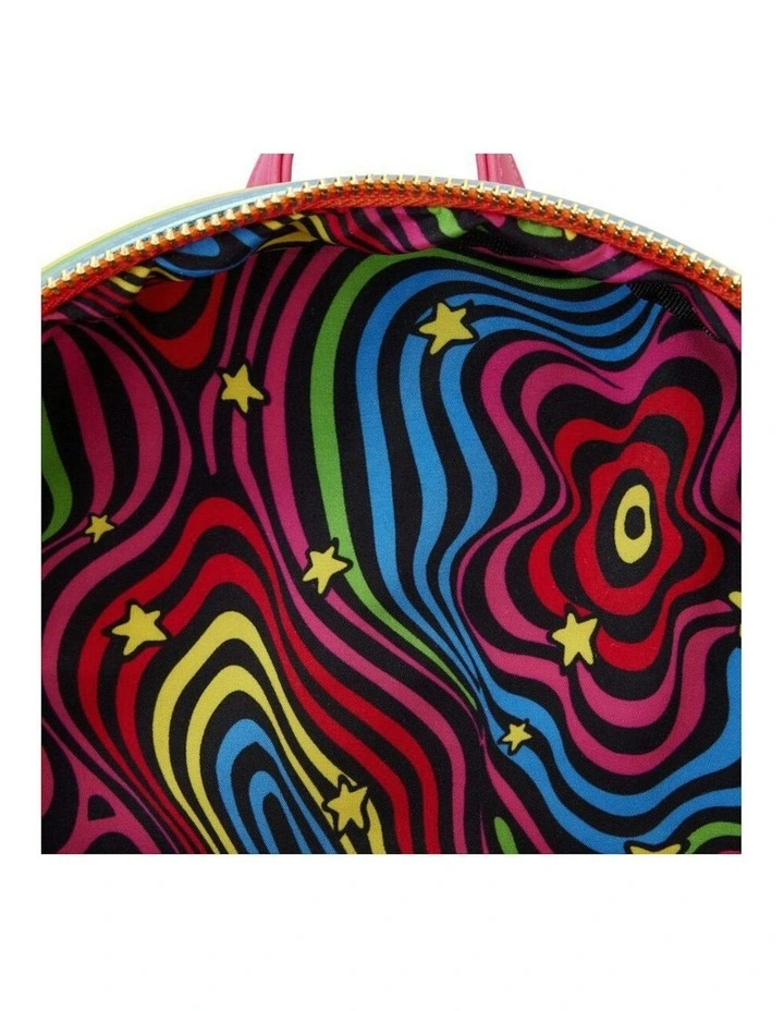 Magical Mystery Tour Bus Mini Backpack Bag 11in in Multi image 7