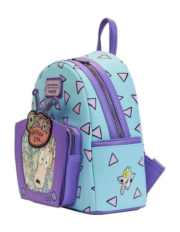 Lenticular TV Mini Backpack 9x10.5 in Multi image 3