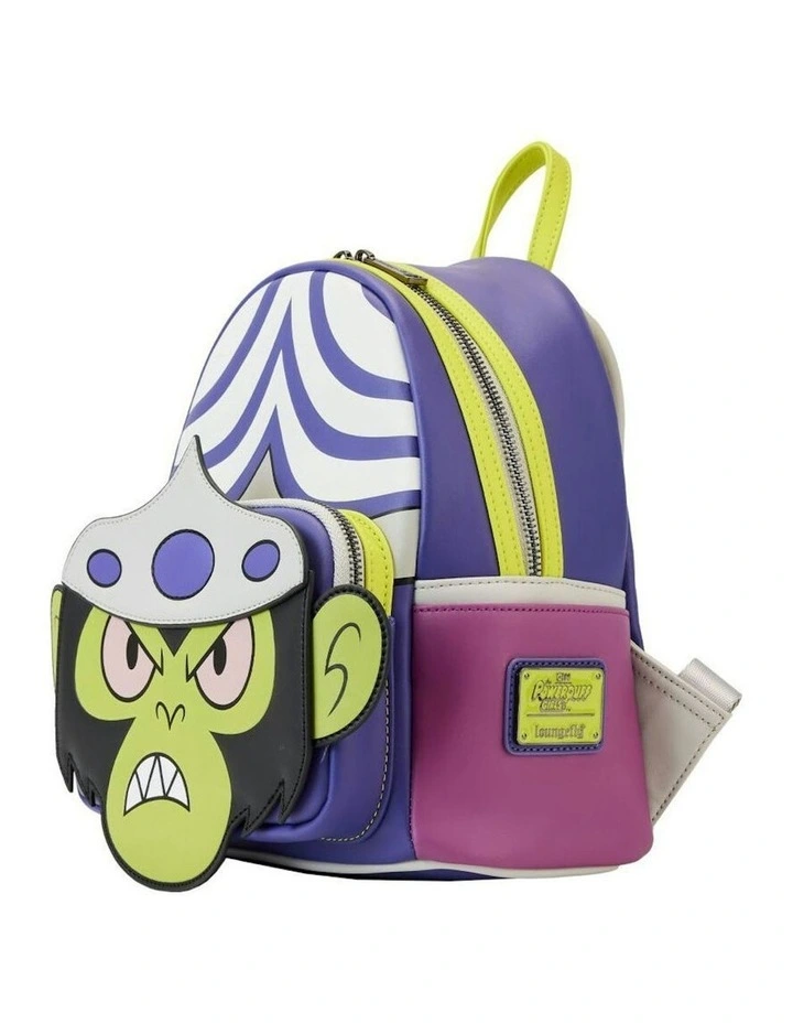 Mojo Jojo Cosplay Mini Backpack Bag 9x10.5 in Multi image 5