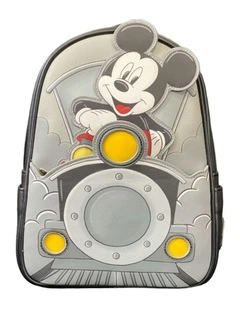 Mickey Train Conductor Backpack 23x27cm (12years+) in Multi