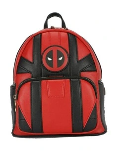 Deadpool Deluxe Travel Backpack 25x29cm in Red