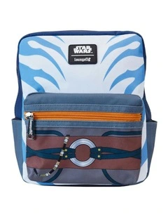 The Mandalorian Ahsoka Mini Backpack 8.5x9.75Inch in Blue