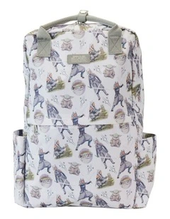 Ahsoka All Over Print Kids Full Size Backpack 11.5x17.5Inch in White